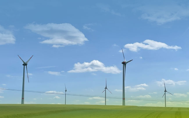 Windpark-Windenergie Polleben-mobil